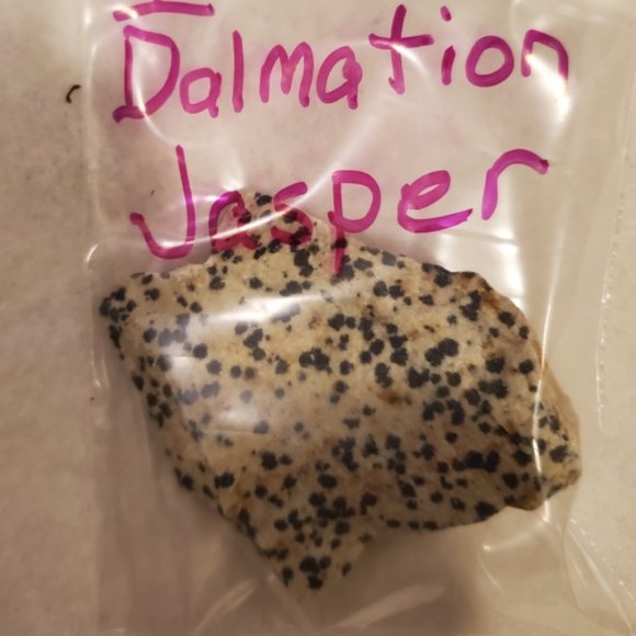 Natural Raw Dalmatian Jasper Gemstone #1 Stone - Picture 3 of 8